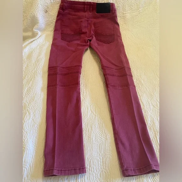 Men’s Biker Denim Jeans - Picture 5 of 8